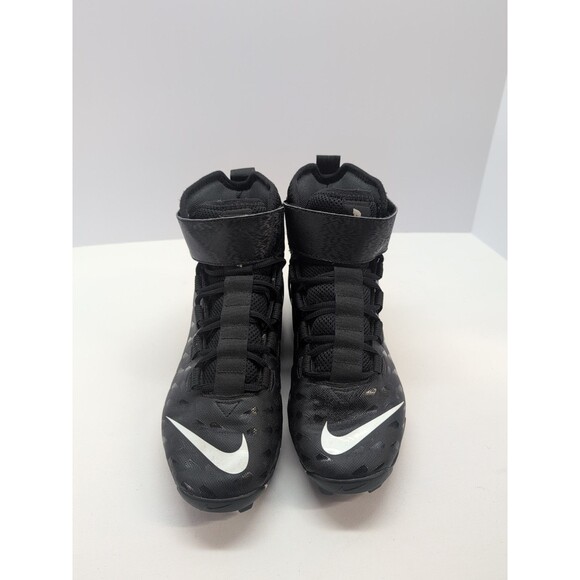 Nike Alpha Menace Pro 2 Football Cleats Black White AQ7722-001 Men’s 10.5 High main image 7